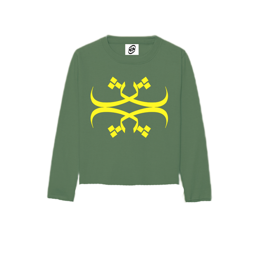 Thoth long sleeves green shirt